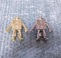 ダイキャストキンケシ 11 ステカセキング　金　銀　キン肉マン