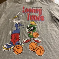 looney tunes バッグスバニー×バスケットボール　Tシャツ　値下げ