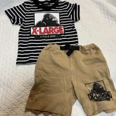 XLARGE KIDS Tシャツ・ハーフパンツセット　90