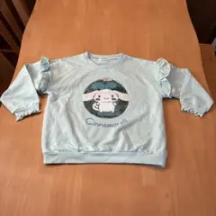 新品　サンリオ　Cinnamoroll フリル付きトレーナー 120㎝