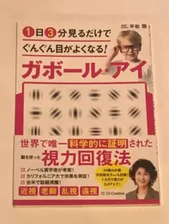1日3分見るだけでぐんぐん目がよくなる!ガボール・アイ