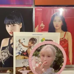 TWICE モモ トレカ ラントレ ステッカー