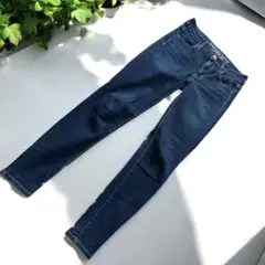 AMERICANEAGLE OUTFITTERS スキニーデニム ダー ネイビー