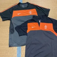 サッカー オランダ代表NIKE 2枚セット(Tシャツu0026ポロシャツ)