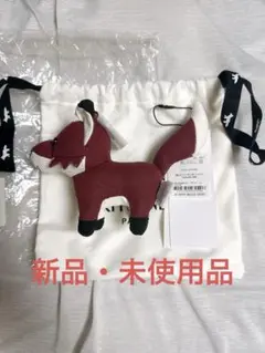 【新品・未使用】メゾンキツネ　FOX BAG CHARM バッグチャーム