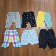【90cm】男の子用　夏用ズボン6枚セット
