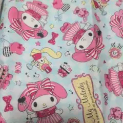 マイメロディ コットン生地 はぎれ