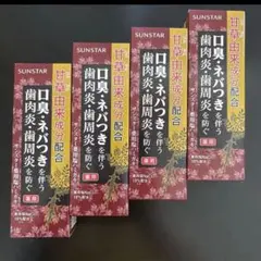 4個セット 製造年月日2025.03..05サンスター 生薬 当帰の力85g