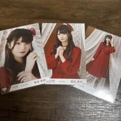 ≠ME 菅波美玲 4周年コンサート衣装② 生写真 コンプ