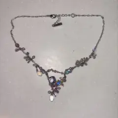 ANNA SUI パープル系 ネックレス