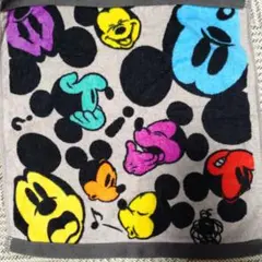 【美品】ディズニーランド　ハンドタオル 　ミッキー　　ディズニー