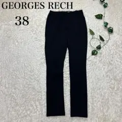 GEORGES RECH ジョルジュレッシュ カジュアルパンツ ブラック 38