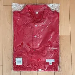 新品・未使用！日産　ニッサン　作業服　ウェア　ポロシャツ　赤サイズM オマケ付