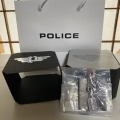 POLICE シルバードッグタグネックレス
