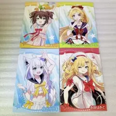 1期生4枚セット ホロナツフェア コトブキヤ 特典 ポストカード ホロライブ