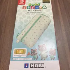 どうぶつの森 ハンドポーチ for Nintendo Switch Lite