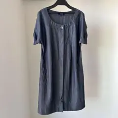 ROPE デニム風半袖チュニック