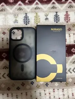 NIMASO iPhone14用ケース ブラック MagSafe対応