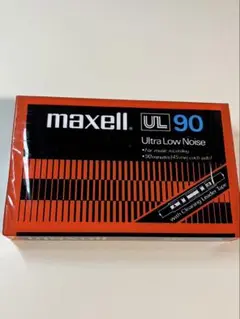 昭和レトロ★80年代★日本製 当時物 maxell UL 90 カセットテープ