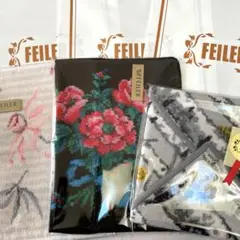 【新品】フェイラー FEILER タオルハンカチ 2枚セット プレゼント袋付