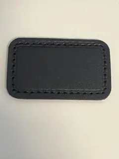 TUMI用本革モノグラムパッチ(黒)