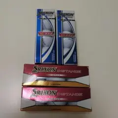 Srixon AD333 & DISTANCE ボール 4箱（3個）セット