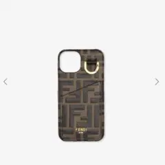 極美品 フェンディ iPhone14ケース 本革 シルバー金具 リボン ブラック m26393958627_1.jpg?1723539532