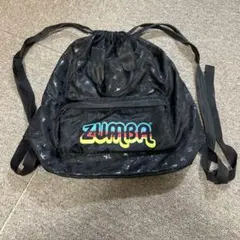 ZUMBA バックパック 星柄 黒