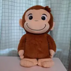 おさるのショージ　スーパーラージぬいぐるみ　ぽってりVer.