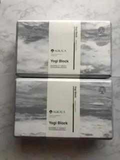 SUKALA　スカーラ　ヨガマット　専用収納袋　マーブルヨガブロック　3点セット SUKALA スカーラ ヨガマット ヨガブロック 2点 未使用品 3点