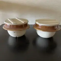 釜飯　陶器製　プリン容器　2個セット