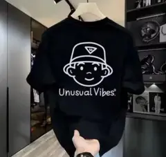 224.ブラック Tシャツ 3XL 黒 半袖Tシャツ