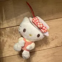 ハローキティ 帽子付きぬいぐるみ（UFOキャッチャー景品）
