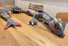 めちゃもふぐっと　黒いレックウザ　ぬいぐるみ　ポケモン