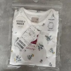 petit main 花柄ロンパース 80cm