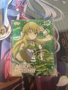アイマス　カードフォリオ　星井美希　PR サイン