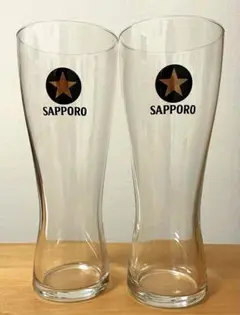 SAPPORO サッポロビールグラス 2個セット