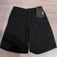 新品 ラバーロゴ モンクレール ナイロンカーゴショートパンツ ブラック