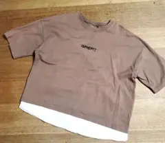 ⭐本日限定セール⭐子供Ｔシャツ　ブラウン　１６０cm　即日発送　即購入OK。。
