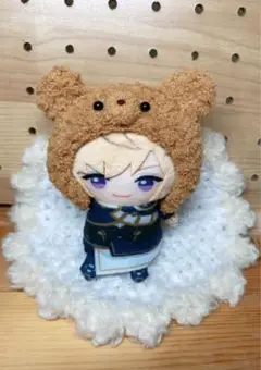 にじぱぺサイズのくまぼうし　にじぱぺ　ぱぺ服　ぬい服　にじさんじ　にじぱぺっと