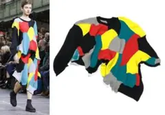 20AW ISSEY MIYAKE KONEKONE 変形ワイドニットカットソー