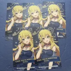 学マス アトレ 秋葉原 アイマス 星井美希　特典 クリアシート クリアカード
