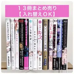 【13冊セット】BL漫画まとめ売り