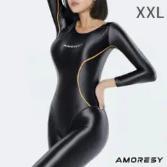 AMORESY 全身タイツ レオタード コスチューム ボディスーツ グラビア