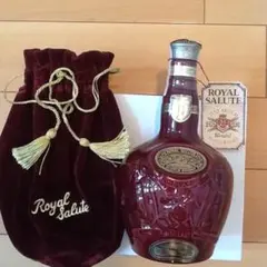 ロイヤルサルート21年赤陶器 古酒1986年に購入(58年物)