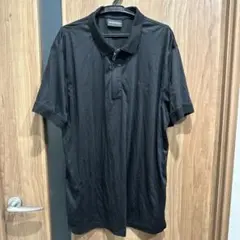 Emporio Armani ブラック ポロシャツ L