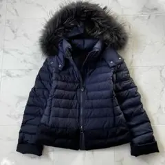 ✨美品✨TATRAS VARENA ショート丈ダウンジャケット ネイビー✨定番✨