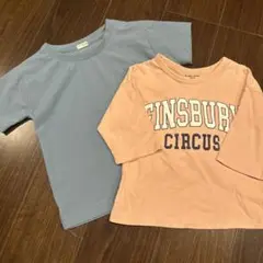 グローバルワーク　BIRTHDAY PLUS Tシャツ 2枚セット M ドライ