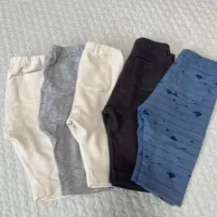 UNIQLO 7分丈 80cm ５枚セット