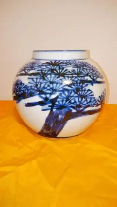 未使用！平安 近藤悠三 藤悠 染付 柘榴図 花瓶 人間国宝　骨董品　美術品 2025年最新】近藤悠三 花瓶の人気アイテム - メルカリ